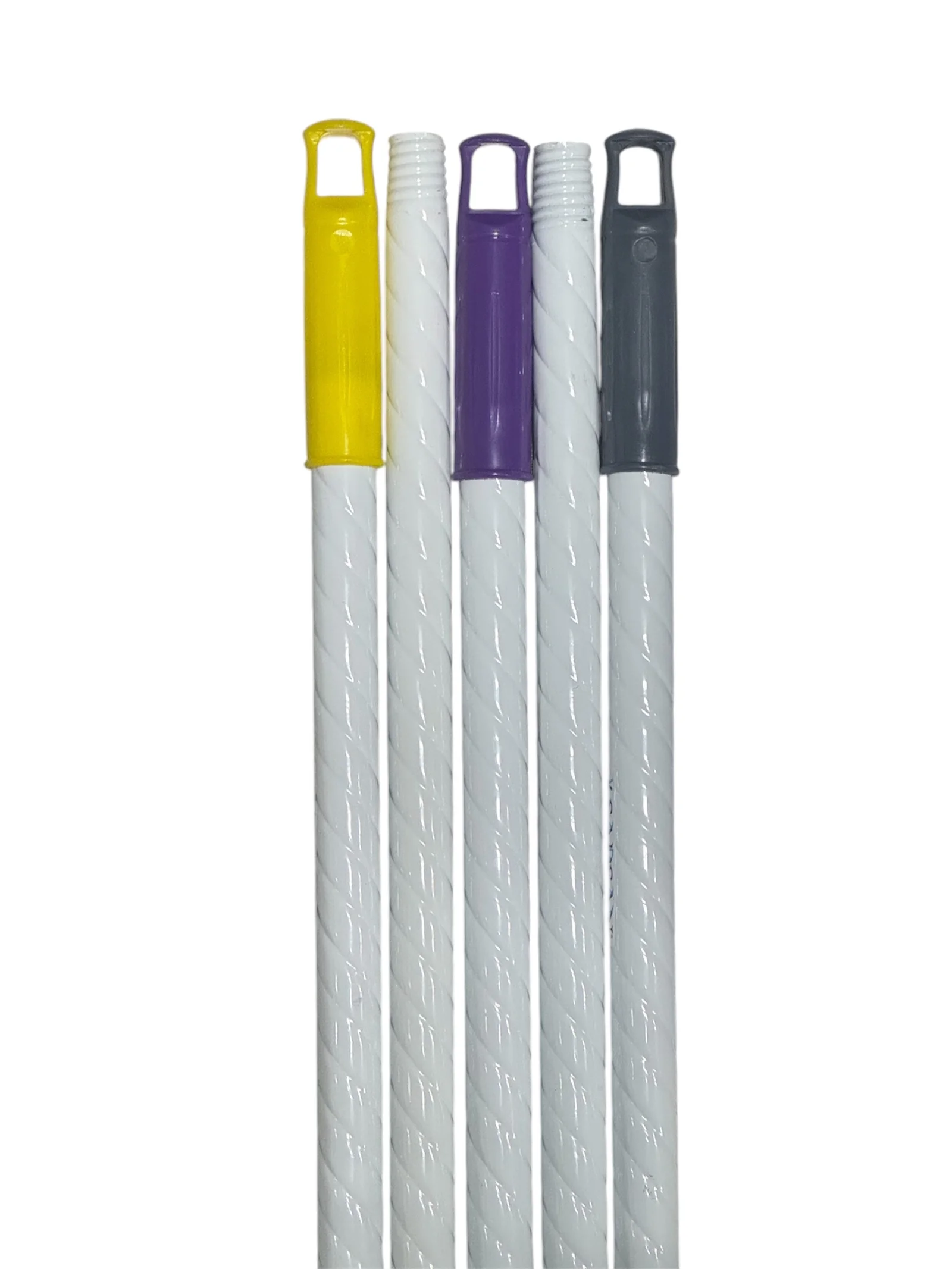 Fırça Sapı 5’li Twister Kalın Metal Kendinden Vidalı Temizlik Mop Sapı Çekçek Süpürge Sapı