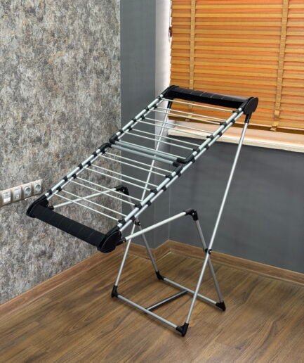 Çamaşır Kurutmalık Askılığı Vena Özel Pp Kaplama Demir Borulu Alüminyum Çitalı Kanatlı Çamaşırlık